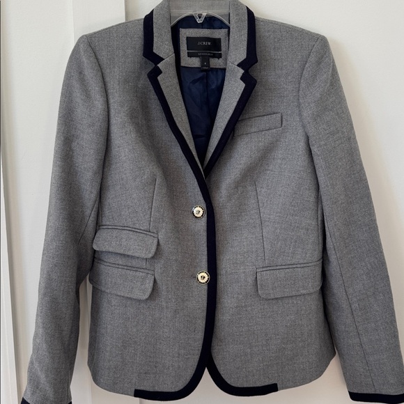 J Crew Schoolboy Wool Blazer Size 6
